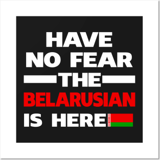 No Fear Belarusian Is Here Belarus Posters and Art